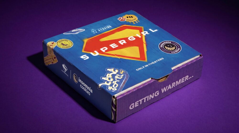 Insomnia Cookies Supergirl