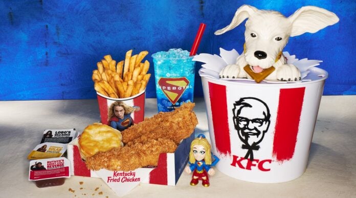 KFC Supergirl feature KFC Supergirl