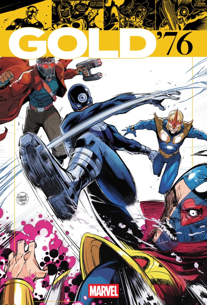 Marvel Gold '76 variant cover by Hicham Habchi