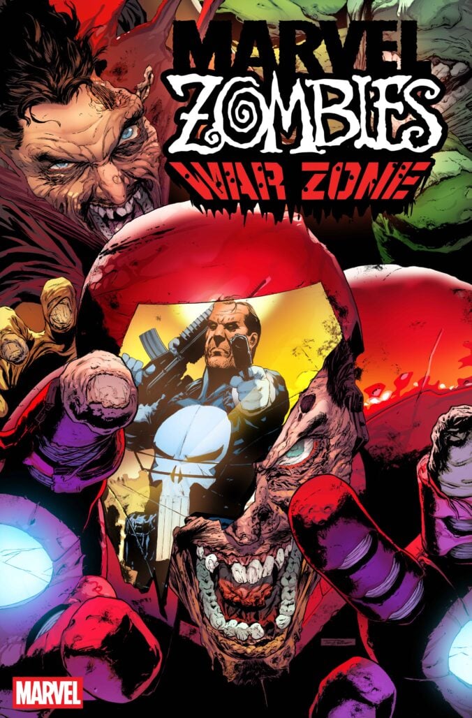 Marvel Zombies: War Zone #1 cover by Tony Parker