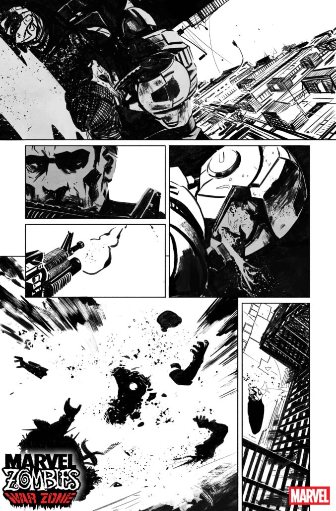 Marvel Zombies War Zone #1 preview page 1