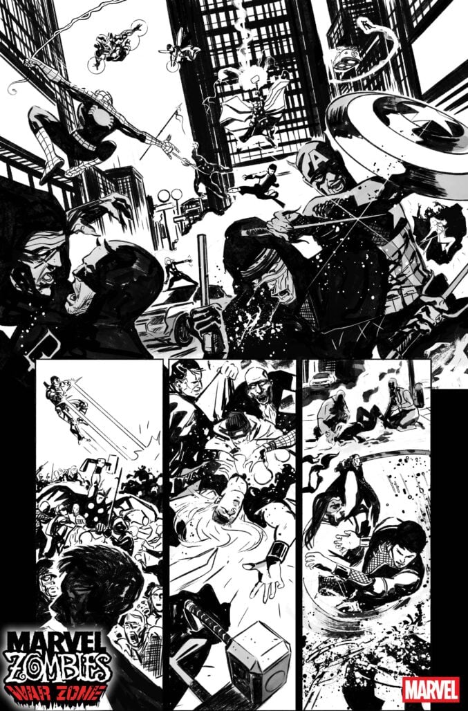 Marvel Zombies War Zone #1 preview page 2