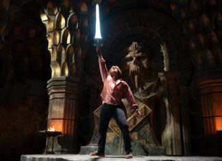 Movie Review: MASTERS OF THE UNIVERSE works through the power of nostalgia and sincerity Nicholas Galitzine stars as 'Adam' in MASTERS OF THE UNIVERSE.