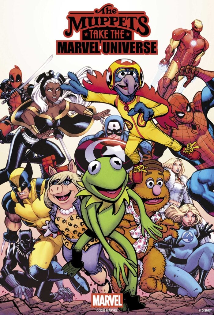The Muppets Take the Marvel Universe cover by Nick Bradshaw
