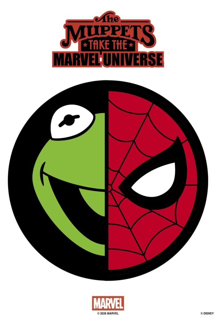 The Muppets Take the Marvel Universe logo mashup variant cover