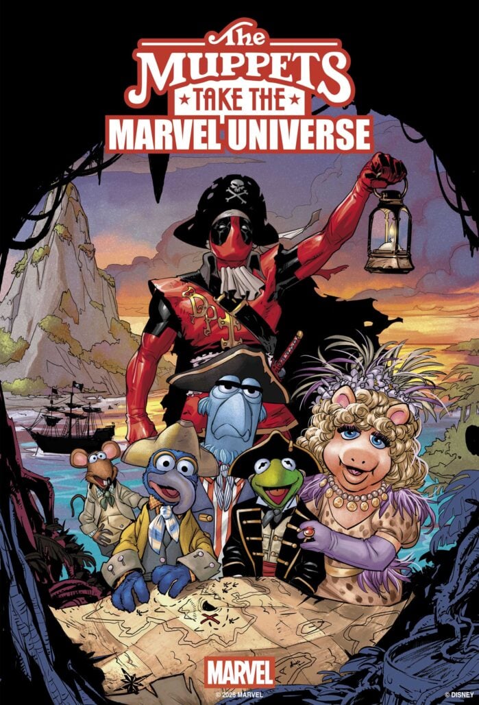 The Muppets Take the Marvel Universe Muppet Treasure Island 30th Anniversary variant cover by Matteo Lolli