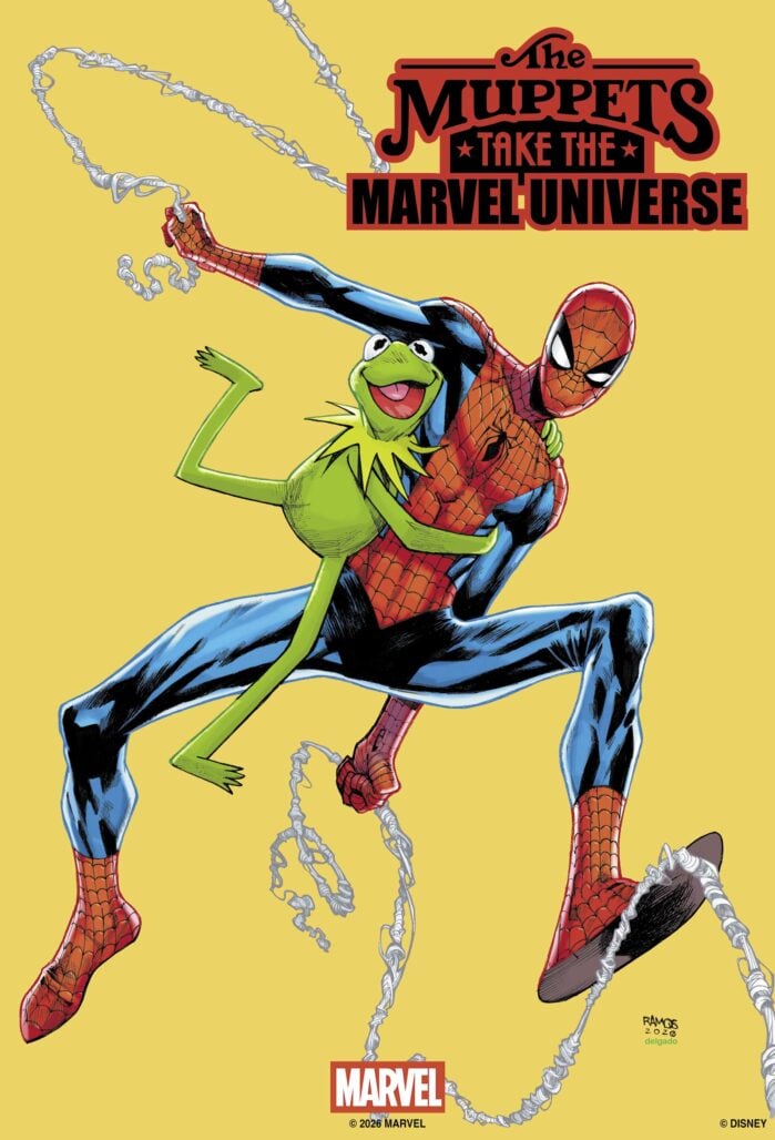 The Muppets Take the Marvel Universe foil variant cover by Humberto Ramos