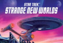 Comic-Con reveals STAR TREK: STRANGE NEW WORLDS badge; William Shatner teases massive event Star Trek: Strange New Worlds SDCC 2026 badge