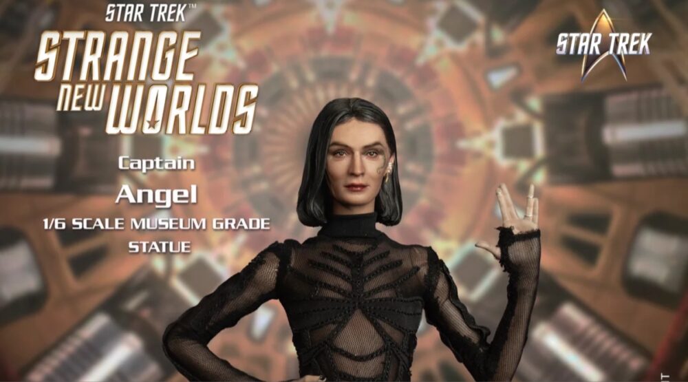 EXO-6 unveils Captain Angel “museum-grade” statue from STAR TREK: STRANGE NEW WORLDS