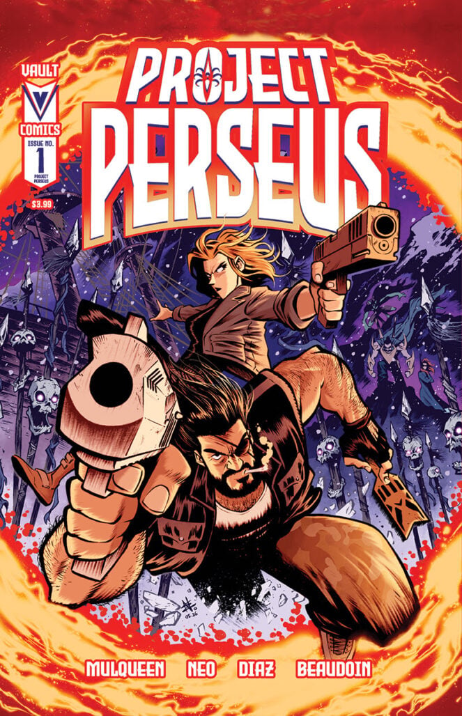 Project Perseus #1 cover by Edison Neo
