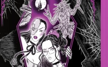 QUEENS OF THE CRYPT, VOL. 1 promises “E.M. Carroll meets Buffy the Vampire Slayer”