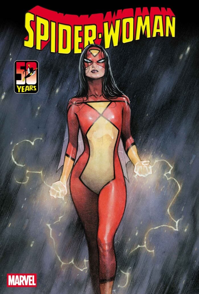 Spider-Woman 50th Anniversary Special cover by Olivier Coipel