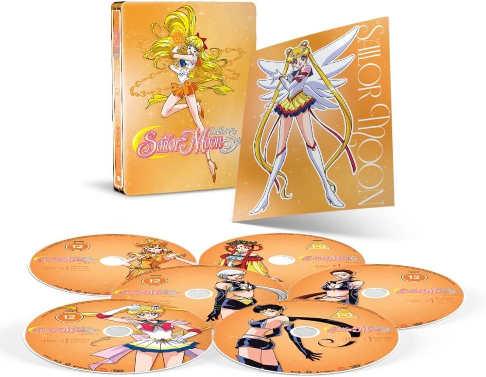 Sailor Moon Sailor Stars UK Blu-ray steelbook release