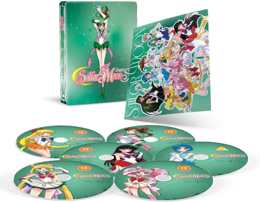 Sailor Moon SuperS UK Blu-ray steelbook release