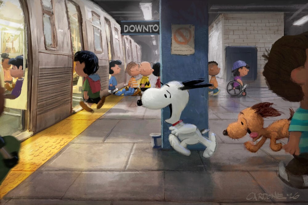 Snoopy Unleashed concept art
