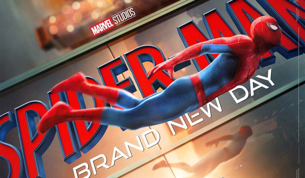 Spider-Man Brand New Day falling poster featured