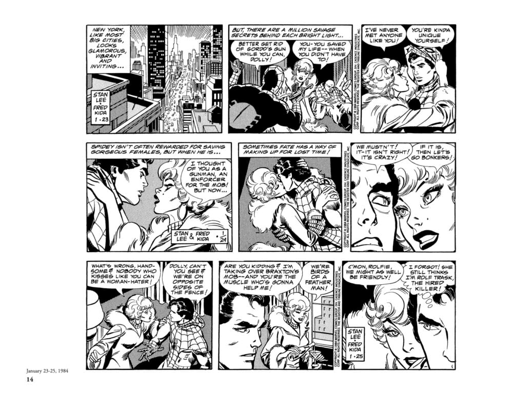 The Amazing Spider-Man Classic Newspaper Comics: 1984 interior art