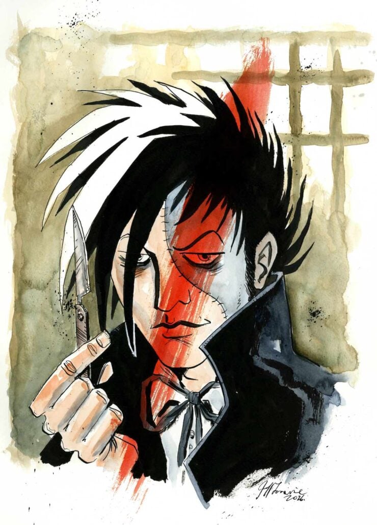 TEZUKA! God of Manga Kickstarter-exclusive Black Jack print by Jeff Lemire