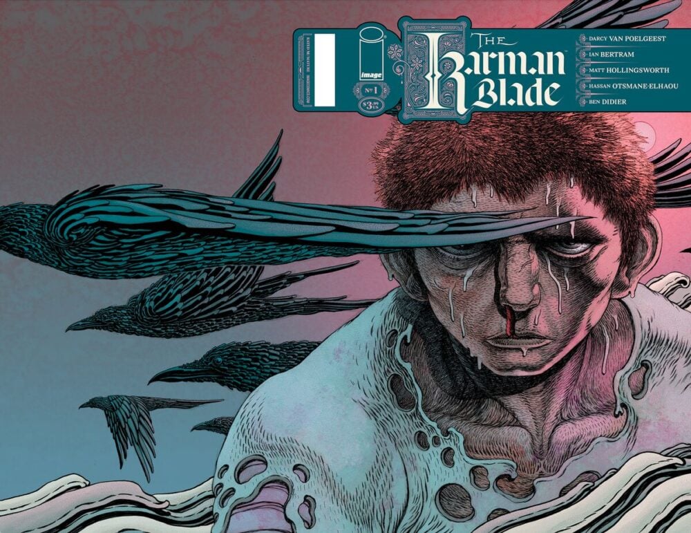 The Karman Blade #1 cover A by Ian Bertram and Matt Hollingsworth