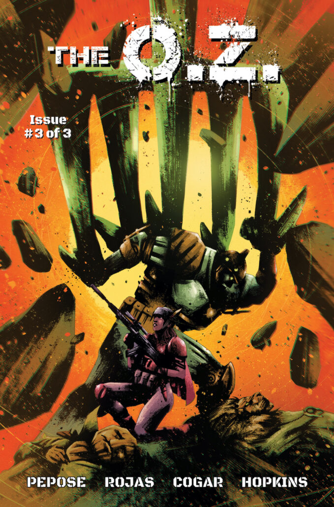 The O.Z. #3 Cover B by Maan House