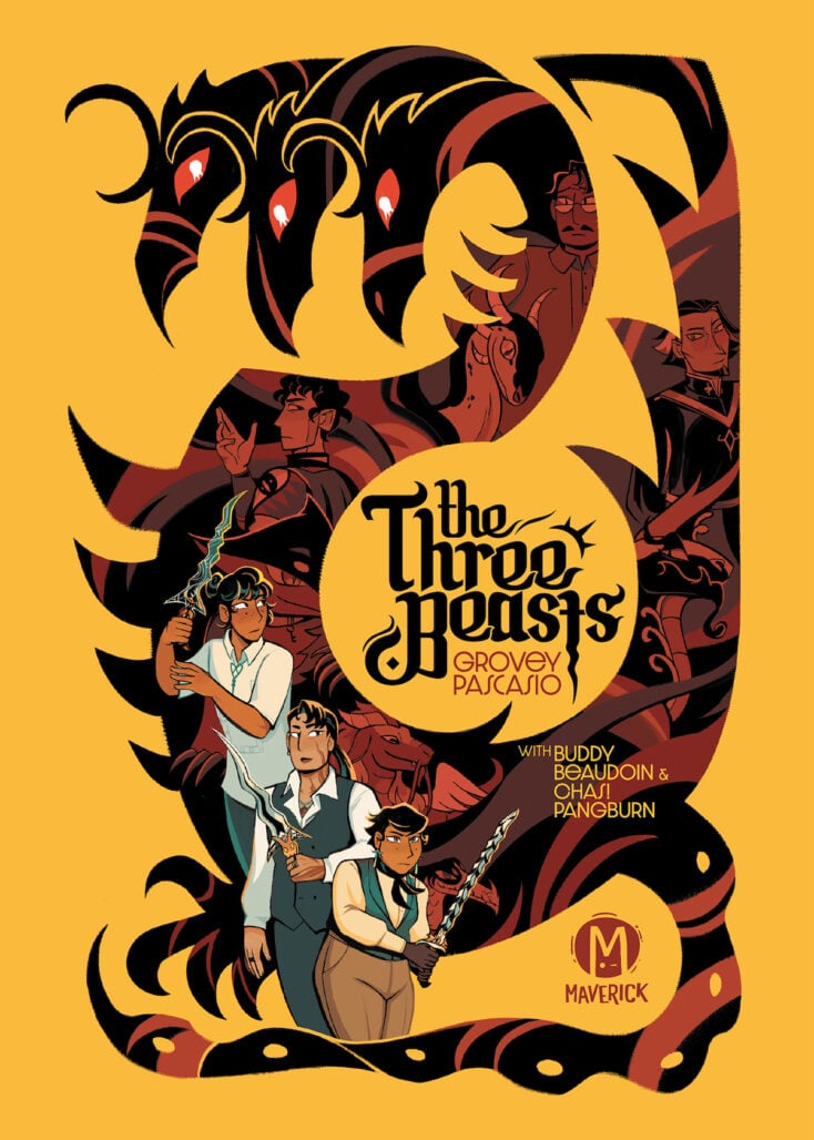 The Three Beasts, Vol. 1 cover art