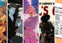 Comics Crowdfunding Round-Up: NO SAINTS NO POETS, JAX: THE REAPER, BI VISIBILITY BI BI BI, and two more projects you’ll love!