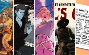 Comics Crowdfunding Round-Up: NO SAINTS NO POETS, JAX: THE REAPER, BI VISIBILITY BI BI BI, and two more projects you’ll love!
