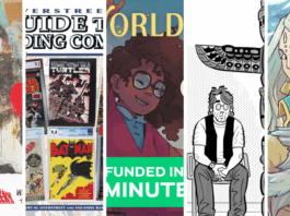 Comics Crowdfunding Round-Up: ARTILLERY, OVERSTREET GUIDE, WORLDS BEYOND NUMBER, and two more projects you’ll love! Artillery