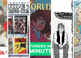 Comics Crowdfunding Round-Up: ARTILLERY, OVERSTREET GUIDE, WORLDS BEYOND NUMBER, and two more projects you’ll love! Artillery