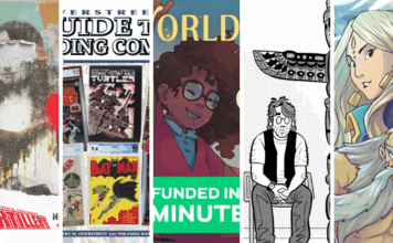 Comics Crowdfunding Round-Up: ARTILLERY, OVERSTREET GUIDE, WORLDS BEYOND NUMBER, and two more projects you’ll love! Artillery