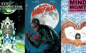 Wednesday Comics Reviews: EYE COLLECTOR #1, a wolf man, and more eye collector