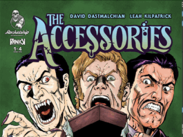 Cover reavel: Dastmalchian and Kilpatrick’s THE ACCESSORIES lands in August