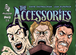 Cover Reveal: Dastmalchian and Kilpatrick’s THE ACCESSORIES lands in August