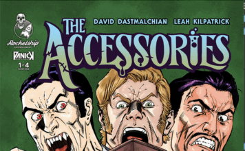 Cover reavel: Dastmalchian and Kilpatrick’s THE ACCESSORIES lands in August
