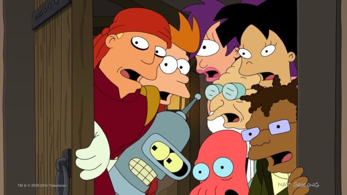 182192_0002 (1) FUTURAMA - “Season 14 First Look Images” - Brace yourselves... The future is about to get a whole lot stranger! It's a non-stop onslaught of swaggering space pirates, lab-grown meats, sexy scams... plus the shocking return of Dr. Zoidberg's lost love! You didn't see that coming, prior to being told about it just now! It's a thrilling, all-new season of FUTURAMA on Hulu! (Disney/Matt Groening) FUTURAMA