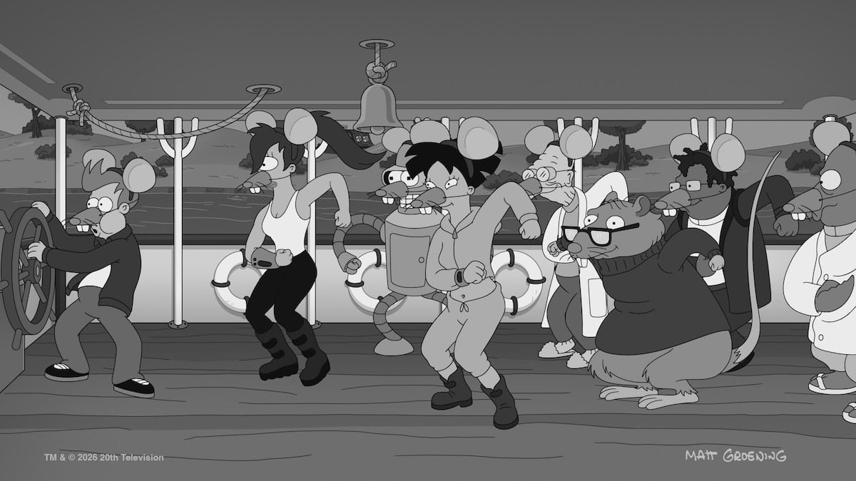 The PlanEx crew does Steamboat Willie.