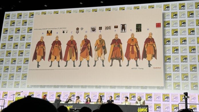 Adult Aang costume designs 2