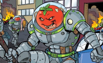 Preview: ATTACK OF THE KILLER TOMATOES graphic novel launches on Kickstarter