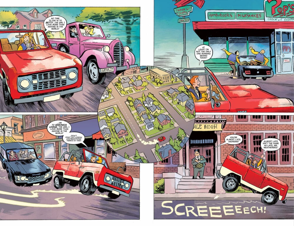 Archie #1 interior art