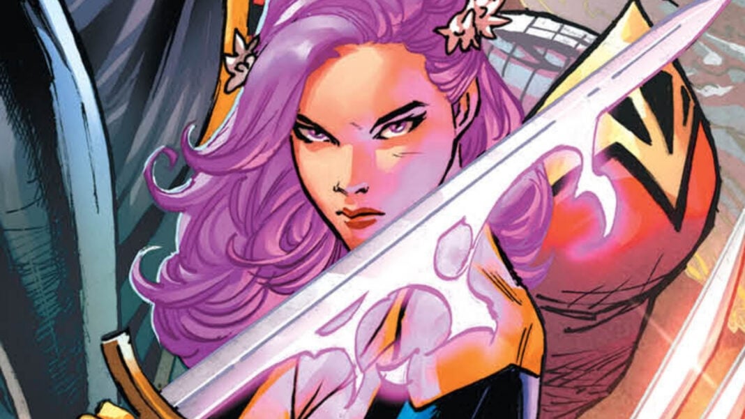 Betsy Braddock in Maximum X-Men #1 cover art by Tony S. Daniel