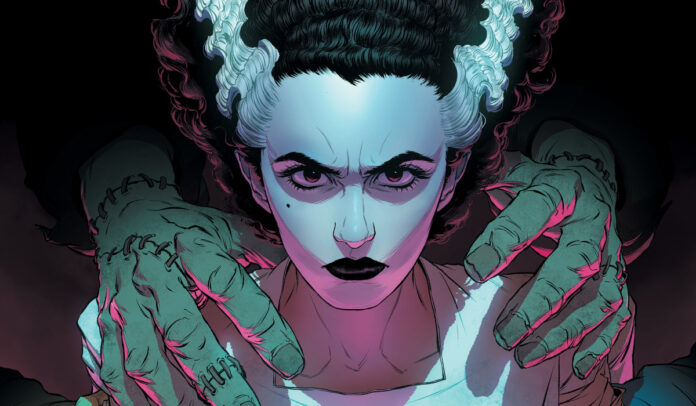Bride of Frankenstein Lives #1 cover A featured