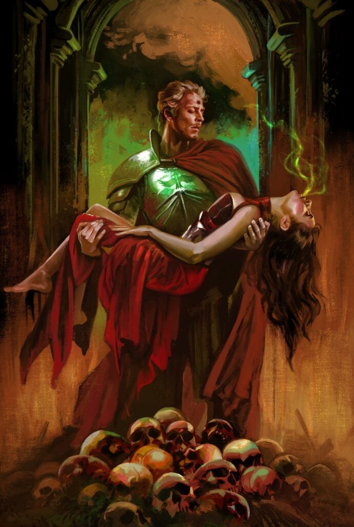 Hawkmoon: The Mad God #1 Cover E Virgin Cardstock by Claudia Caranfa