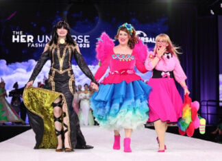 SDCC ’26 Exclusive: Her Universe Fashion Show announces this year’s judging panel Caitlin Beards and Lynleigh Sato walk the runway at the 2025 Her Universe Fashion Show