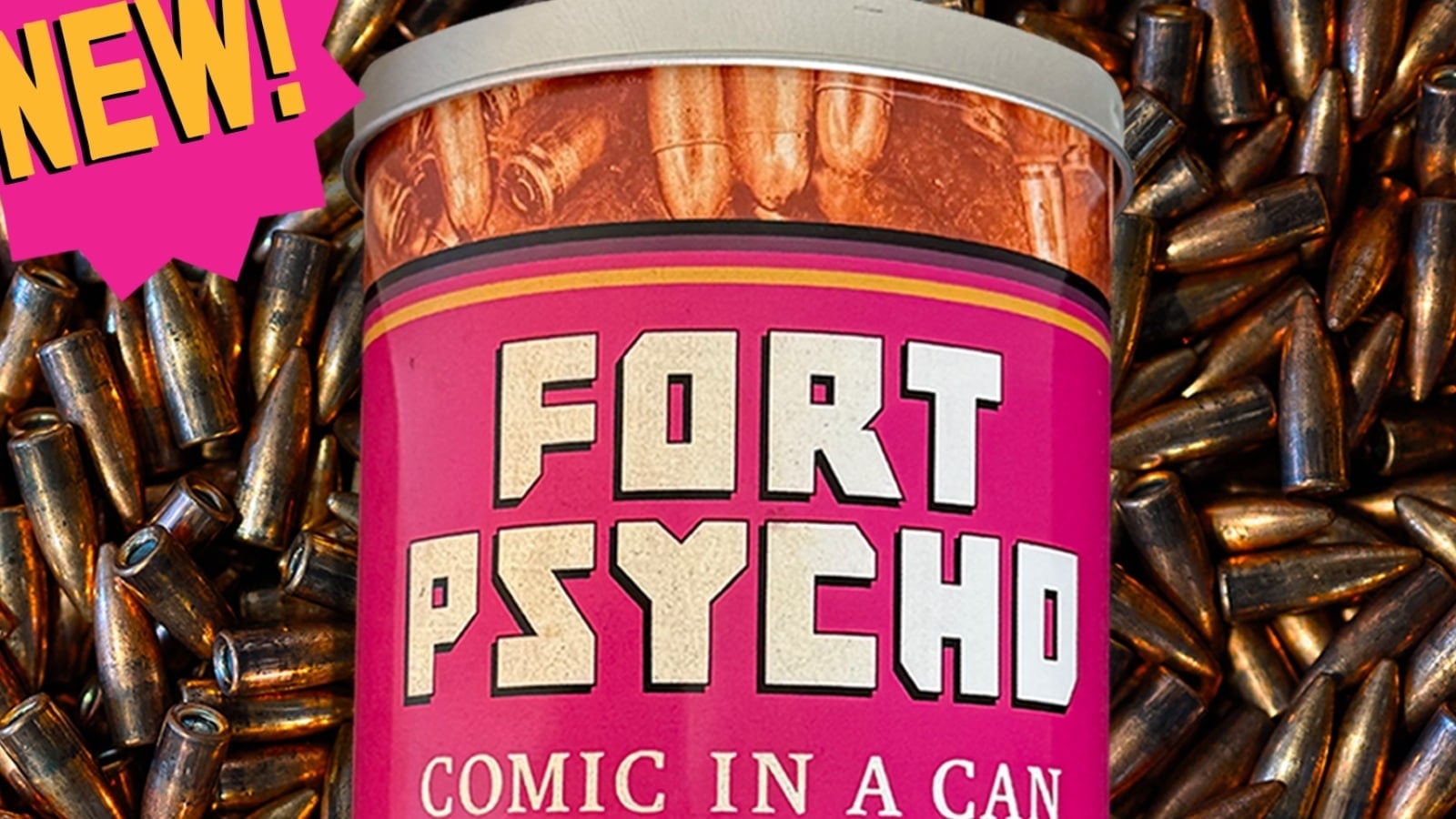 SDCC '26: Grab your own FORST PSYCHO “COMIC IN A CAN”