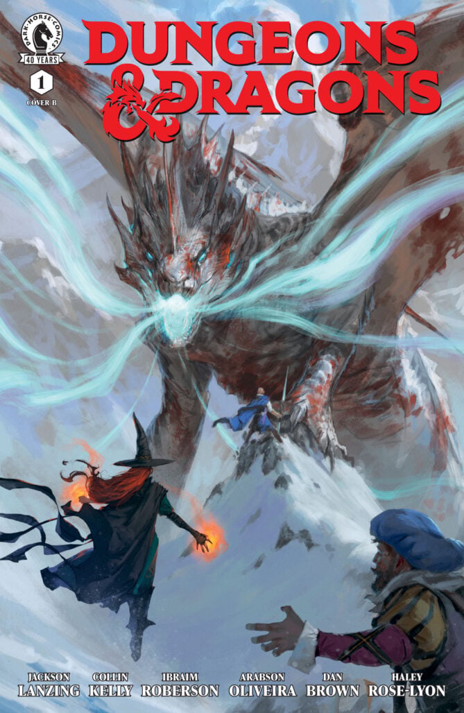 Dungeons & Dragons #1 cover by Tyler Jacobson