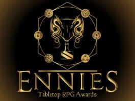 2025 ENNIE Awards: Winners led by CROOKED MOON, DAGGERHEART & LEGEND IN THE MIST ENNIE Awards banner
