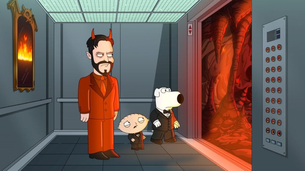 Kieran Culkin voices the Devil in Family Guy "Happy Hell-o-ween" Halloween special