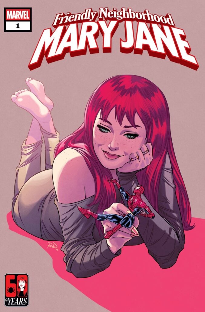 Friendly Neighborhood Mary Jane #1 variant cover by Russell Dauterman