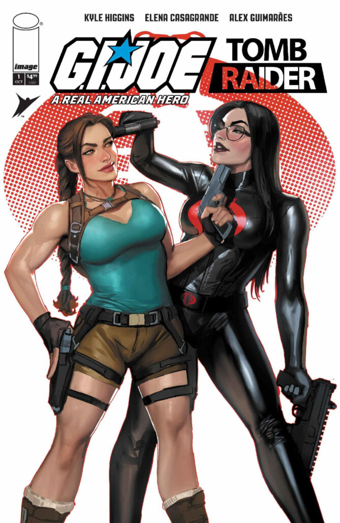 G.I. Joe: A Real American Hero/Tomb Raider #1 cover B and C (foil version) by Stjepan Sejic