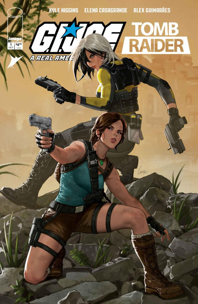 G.I. JOE A Real American Hero Tomb Raider #1 Cover E (1 in 50 incentive) by Leirix